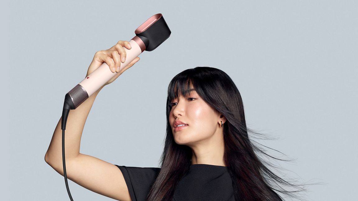 Airwrap Co-anda2x Multi-Haarstyler und -trockner straight + wavy ceramic pink / rosegold (HS09)