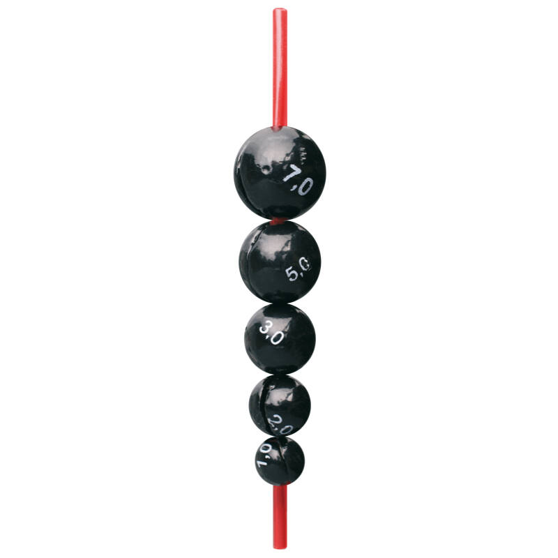 Globular weight with silicone 6g