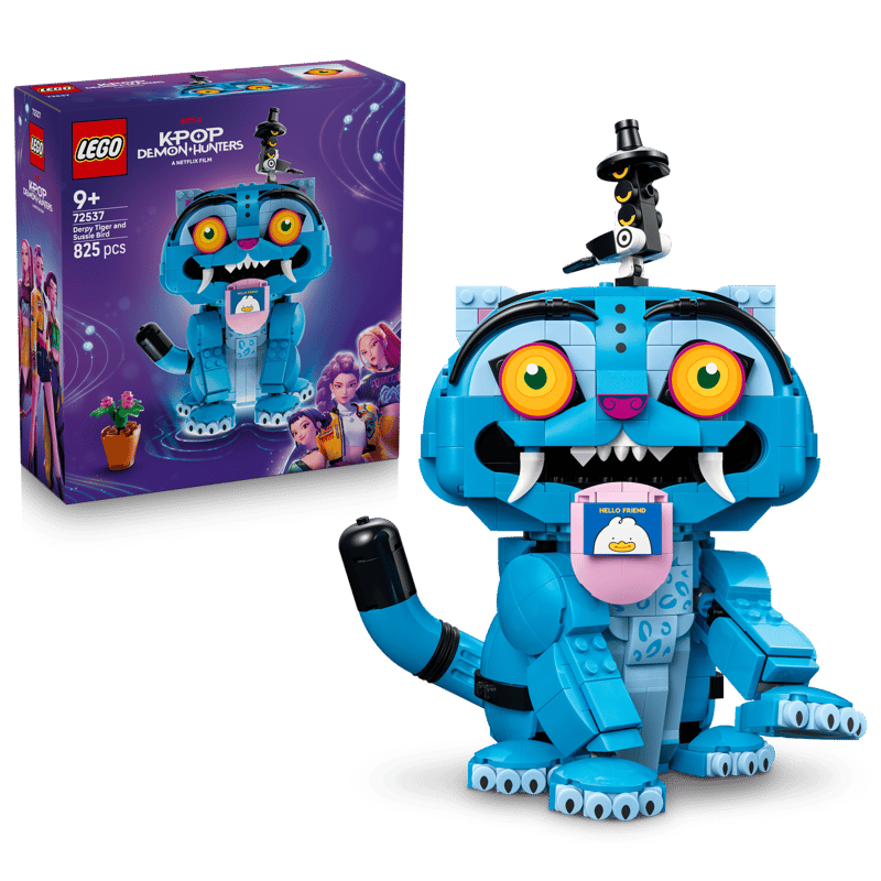 Klemmbaustein, LEGO, Drachenmonster, Blau, Stuntmonster