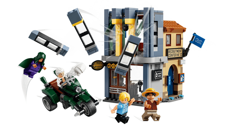 Lego, Set, Haus, Minifiguren, Motorrad